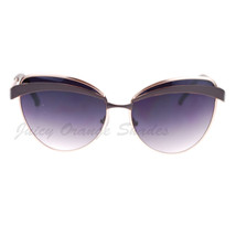 Womens Celebrity Fashion Sunglasses Metal Butterfly Designer Frame - £7.92 GBP