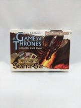 A Game Of Thrones Collectible Card Game Ice And Fire Premium Starter Set - $21.77