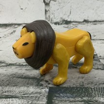 Vintage Fisher Price Little People Zoo Train Replacement Lion Figure - $11.88