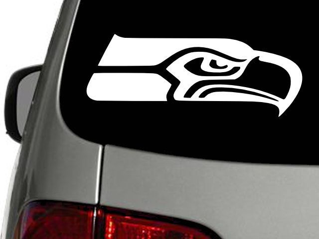 Seatle Seahawks Vinyl Decal Car Window Wall Sticker CHOOSE SIZE COLOR - $3.13+