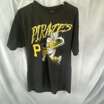 Vintage 1993 Pittsburgh Pirates Hanes Heavyweight TShirt Mens L MADE USA - $24.65