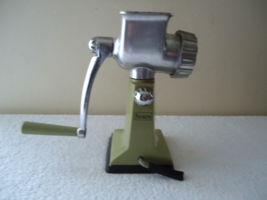 Vtg Sears Tabletop Avocado Green Color Meat Grinder " Great Collectible ... - $34.99