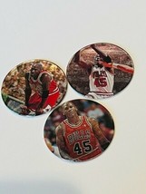 Michael Jordan Pogs lot Slammer Milk Cap game poggs Bulls upper deck rc ... - $19.69