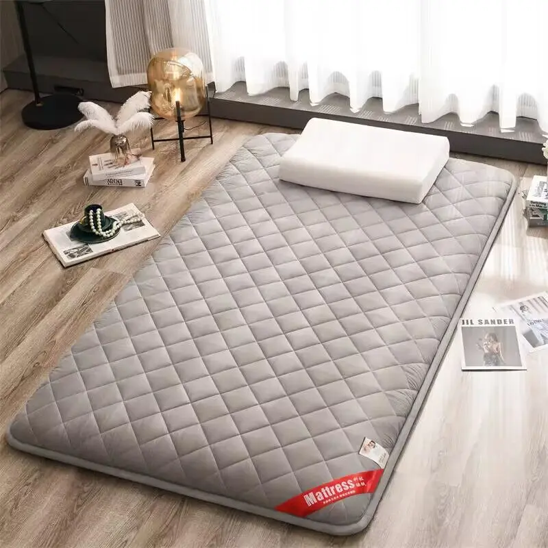 Japanese Floor Mat Folding Bed Tatami Mattress for Sleeping Non-Slip Solid - £58.23 GBP+