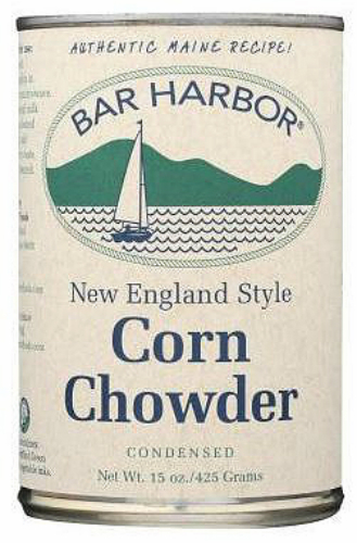 Bar Harbor New England Style Corn Chowder Soup, 15 oz Can, Case of 6 - £32.77 GBP