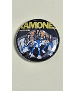 Vtg Ramones Punk Rock Pin Band Button Road To Ruin Album Art Badge Rock ... - €14,40 EUR