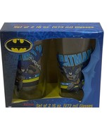 New SET 2 BATMAN GLASS TUMBLERS (16 oz)  DC COMICS - $277.81 MXN