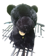 Black Panther Cincinnati Zoo  Jaguar Cat Plush Stuffed Animal Green Eyes - $9.89 CAD