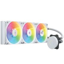 CoolerMaster MasterLiquid ML360L ARGB V2 White Close-Loop AIO CPU Liquid Cooler, - £130.89 GBP