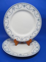 Johnson Brothers The Villier Set Of 2 Vintage 8 7/8&quot;  Luncheon Plates VGC - £30.50 GBP