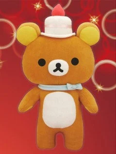 Japan San-x Rilakkuma Cake Hat XL Plush - 50cm / Birthday / Christmas Gift - $50.40