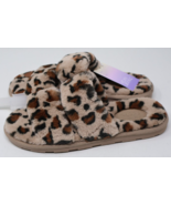 Women&#39;s Royal Brown Leopard Slide Slippers Stars Above Brown Large Size ... - $147.72 MXN