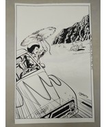29 Page Lot Ryan Odagawa 1999 Vigilante 8 Comic Book Storyboard Art Chao... - £116.66 GBP