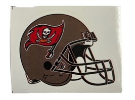 Tampa Bay Buccaneers Small Helmet Vinyl Sticker Decal NFL - $5.99