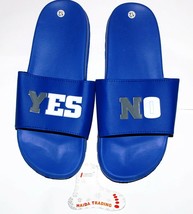  Blue Logo  Men&#39;s Casual Flip Flops Sandal Shoes Size US 12 M EU 45 - $9.48