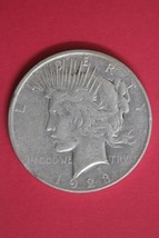 1923 D Curved Clip Liberty Peace Silver Dollar Exact Coin Shown OCE 5123 - $45.99