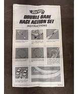 Mattel Redline 1967 Hot Wheels Double-Dare Race Action Set Instructions ... - $19.46