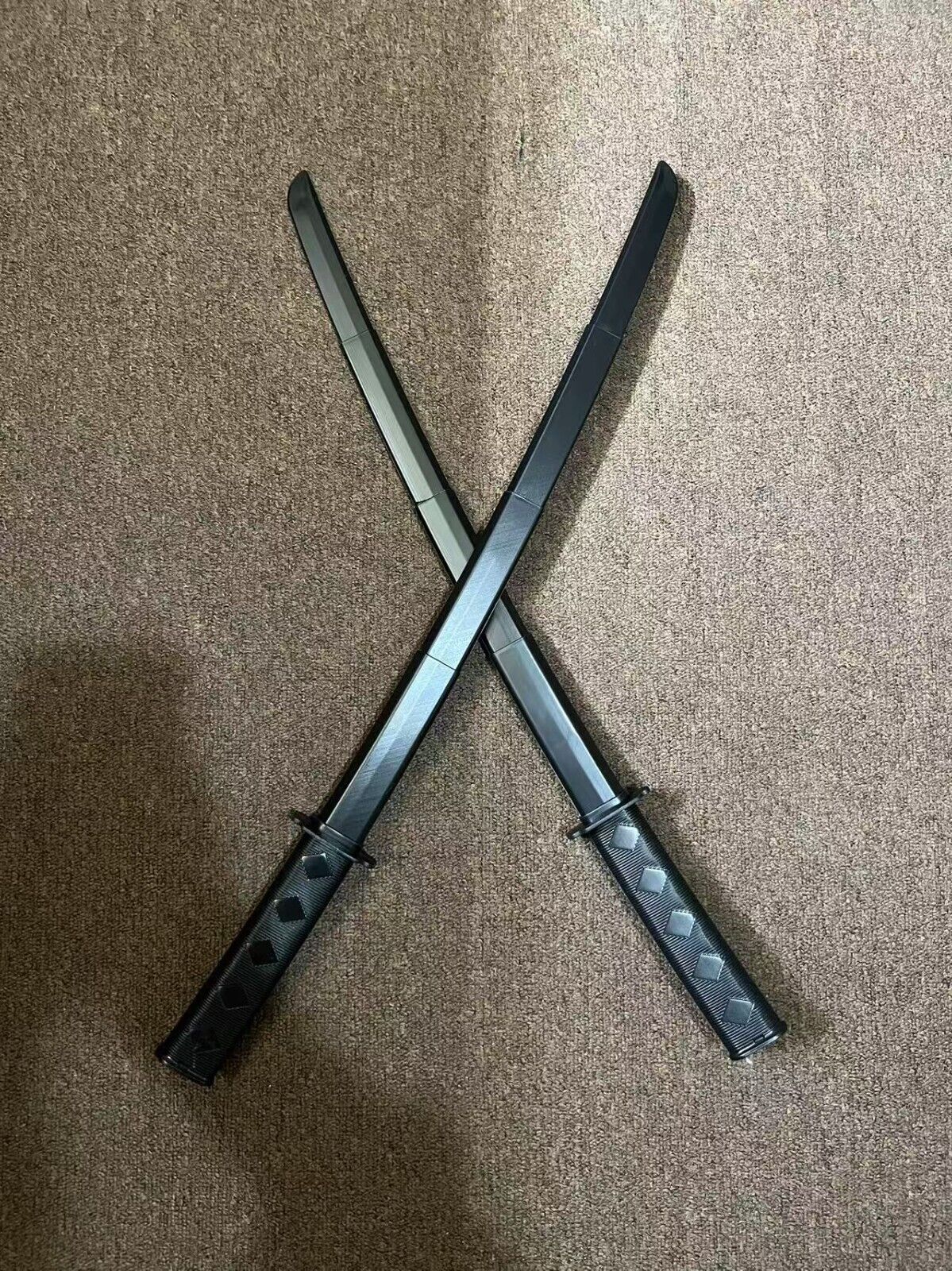2x Printing Retractable toys Samurai Sword Retractable Katana Cosplay US... - $11.30