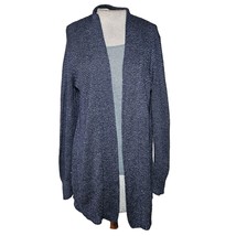 Navy Blue Cardigan Sweater Size Large - £19.46 GBP