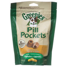 Greenies Pill Pockets Chicken Flavor Capsules - Veterinarian-Recommended Medicat - £16.31 GBP+