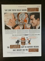 Vintage 1947 Nescafe Coffee Full Page Original Color AD A1 - £5.22 GBP