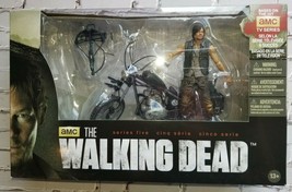 Daryl Dixon with Chopper AMC The Walking Dead New In Box Mcfarlane Toys - £37.28 GBP