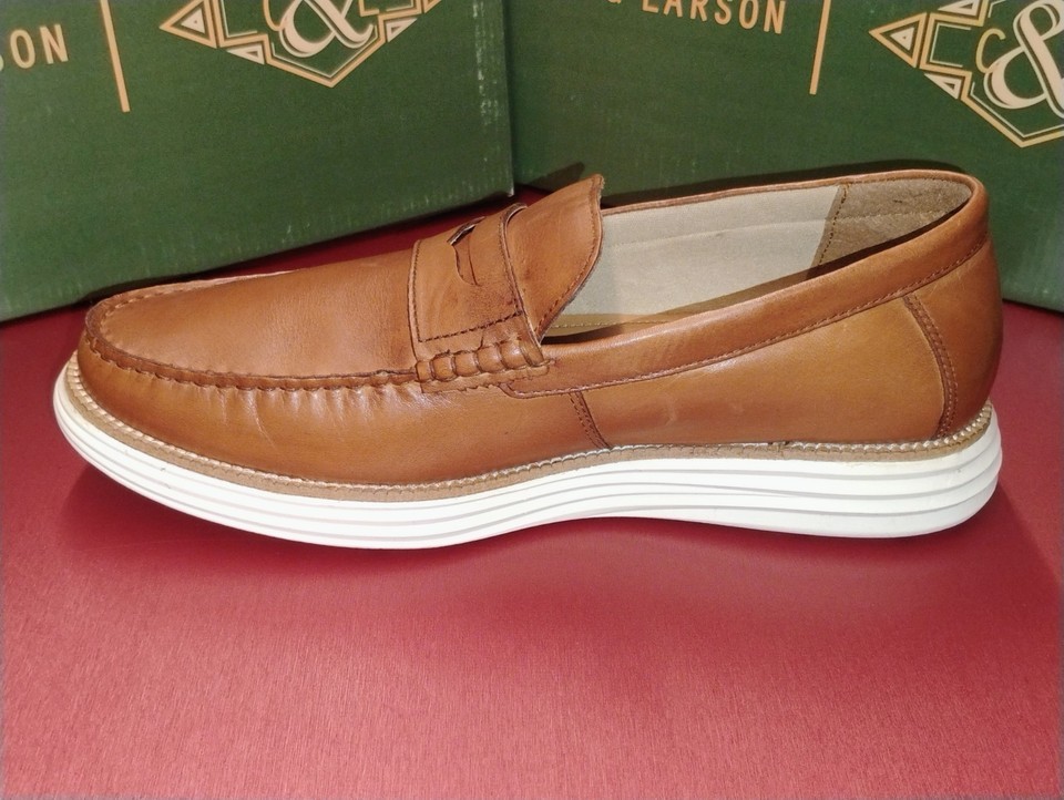 Curt And Larson Mens # 11 Jaywick 77178 Brown Leather Derby Dress Shoes New /Box Item image 4