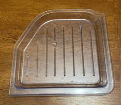 Cuisinart Soft Serve Ice Cream Maker Replacement Part Drip Tray ICE-45 Clear - £6.89 GBP