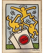 Keith Haring &quot;Lucky Strike&quot; Giclee on Paper Open Edition - £311.39 GBP
