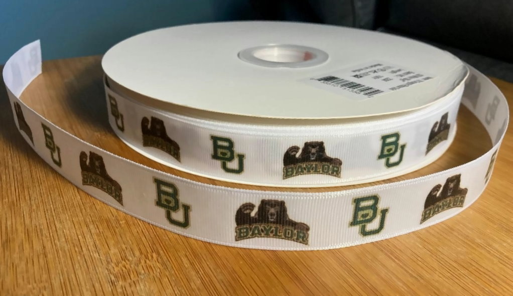 Baylor University Inspired Grosgrain Ribbon