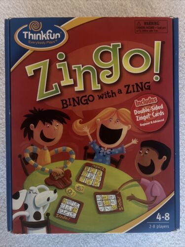 Zingo Bingo. Board Game.  Sealed. Ages 4+ - $9.50