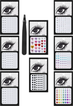 Besteel Face Gems Face jewels Stick on Eye Jewels Face Rhinestones for Makeup Ey - £9.99 GBP