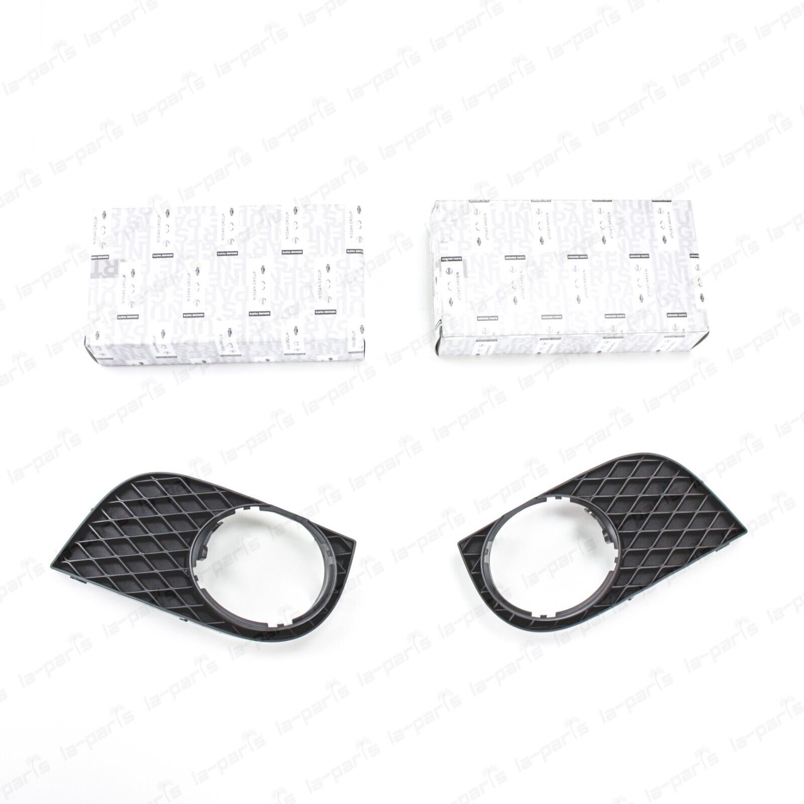 Primary image for New Genuine Nissan Infiniti 10-13 G37 G25 SPORT Sedan Fog Lamp Trim Panel PAIR