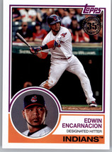 2018 Topps 1983 Topps Baseball 83-65 Edwin Encarnacion  Cleveland Indians - £0.77 GBP