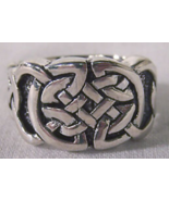 2 CELTIC KNOT WORK RINGS chopper ring  gift BR116R - $12.34