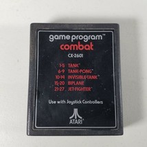 Atari 2600 Game Cartridge 27 Video Games Original Game Combat 1978 - £7.65 GBP