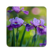 2 PCS Flower Irises Coasters - £11.63 GBP