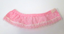 Vtg My Little Pony G1 Pink &amp; White Polka Dot Skirt Replacement  for Newborn Pony - £10.55 GBP
