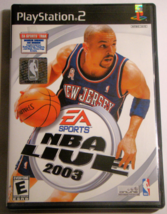 Playstation 2 - EA SPORTS NBA LIVE 2003 with Bonus CD (Complete with Manual) - £11.71 GBP