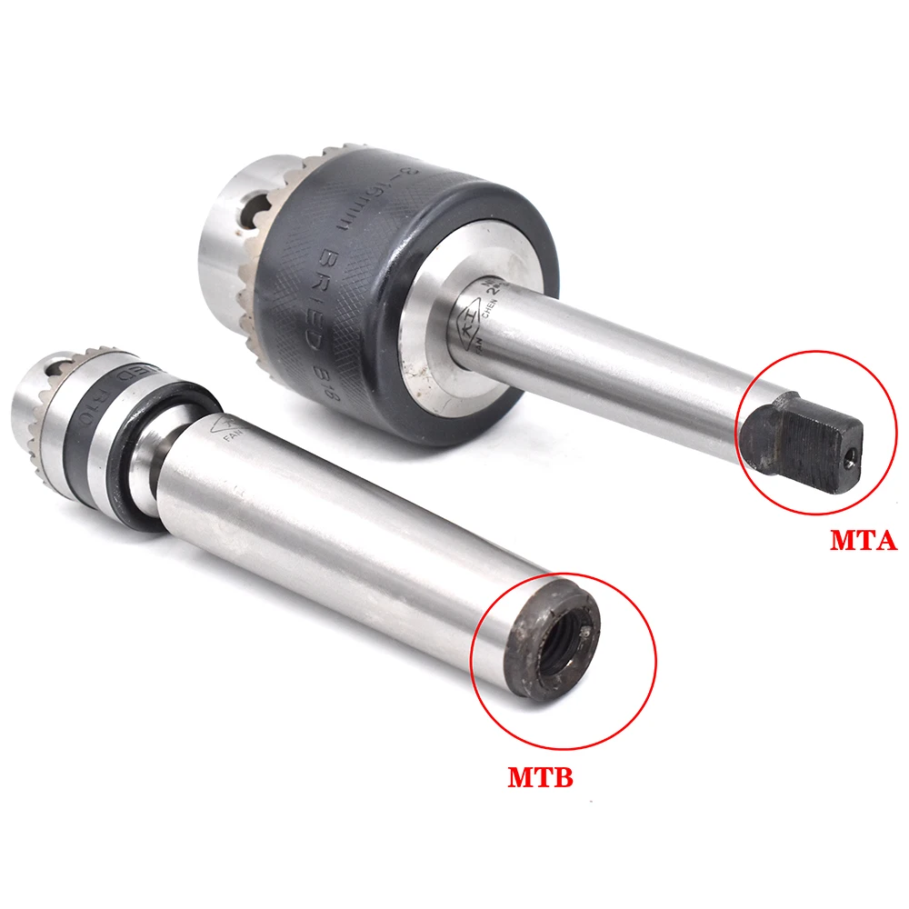 1set light Duty keys drill chuck morse cone MT2  B10 B12 B16 B18 Drill C... - $283.23