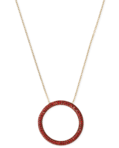 Michael Kors Open Circle Pendant Necklace NWT - £36.27 GBP