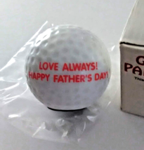 American Greetings Golf Ball Paperweight Love Always Happy Father&#39;s Day ... - $11.76