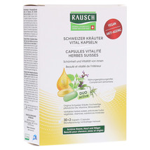 Rausch herbal vital capsules 30x2 pcs - £53.39 GBP