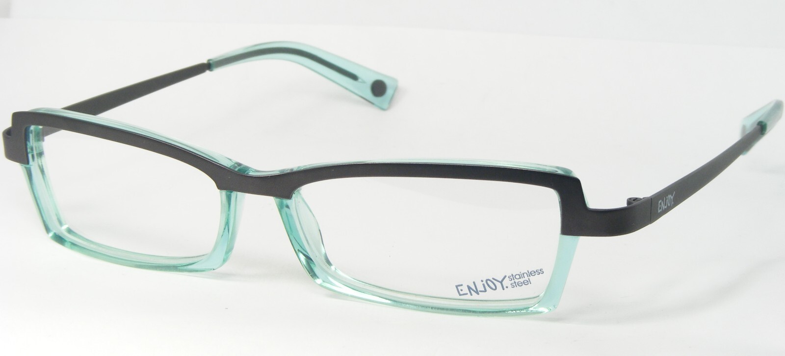 Enjoy E 2718 C Grafito Oscuro Gris/Transparente Azulado Gafas E2718 49-1... - $66.95