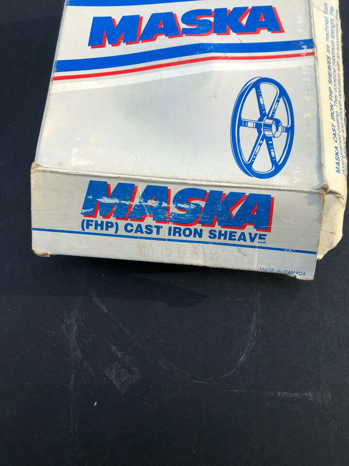 Maska QD  type MA cast iron sheave MA50 x 1/2 - $6.90