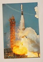 NASA Postcard NASA Atlas Agena Lift Off John F Kennedy Space Center - £5.75 GBP