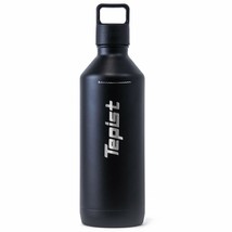 Tepist ThirtyO 30oz Stainless Steel Vacuum Bottle for Sodastream Machine - Black - £21.71 GBP