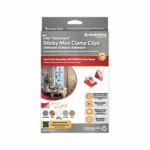 Simple Living Solutions Max Pro Sticky Mini Clamp Clips 12 pk - $12.95