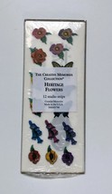 Creative Memories Scrapbooking Stickers Heritage Flowers 12 Studio Strips New - £4.70 GBP