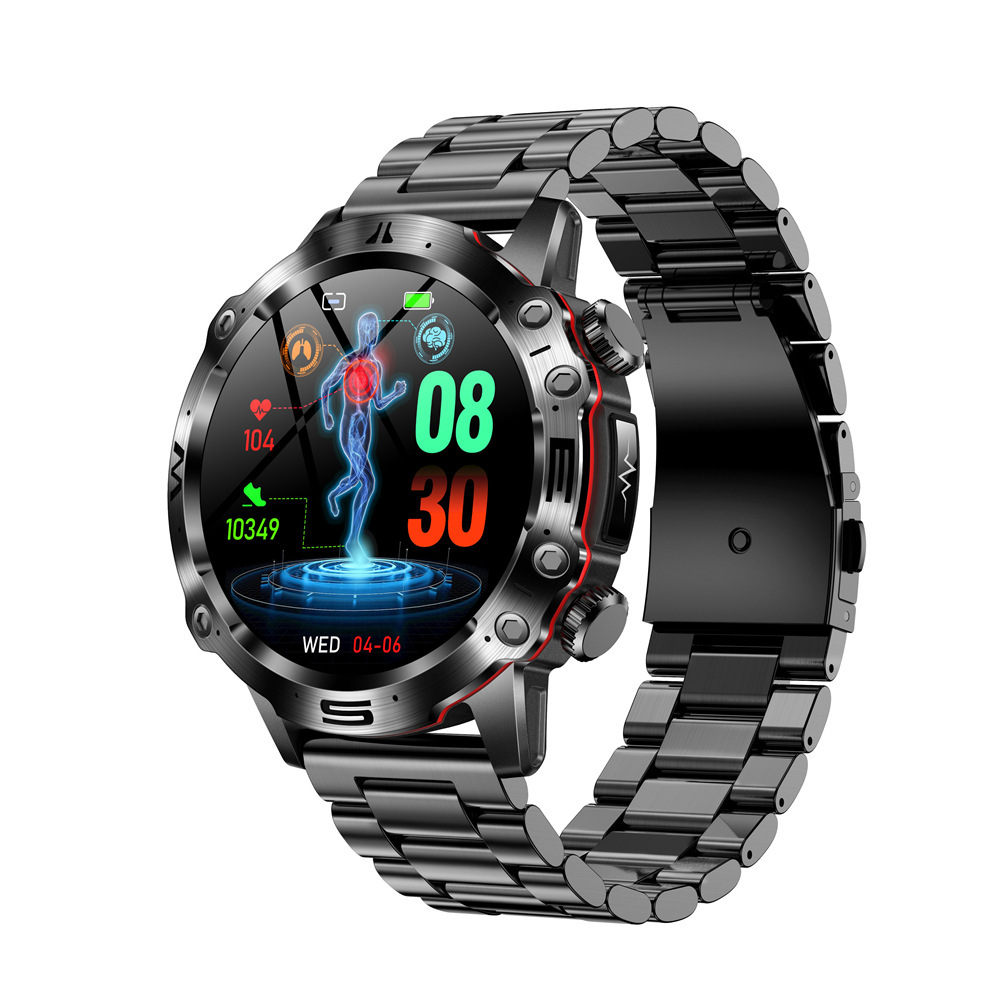 Et482 Smart Watch Outdoor Sports 1.43 Inch Amolde Hd Ecg Bluetooth Call Non-Inva